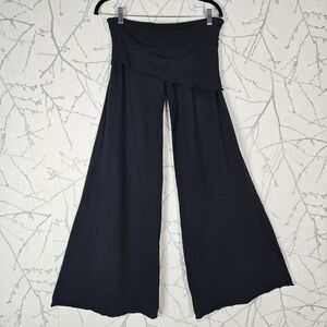Lululemon Black Luon Low Rise Flowy Wide Leg Waltz Pants